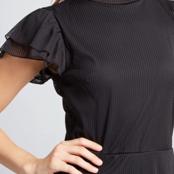 Women's ModCloth Artistic Outing Mock neck Dress - Picture 5 of 10